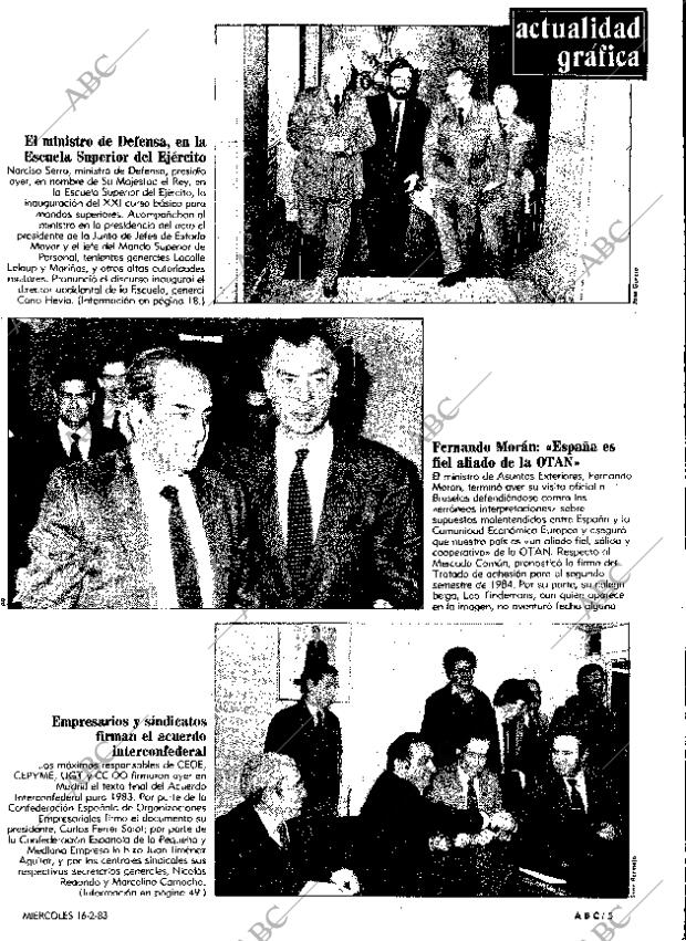 ABC MADRID 16-02-1983 página 5