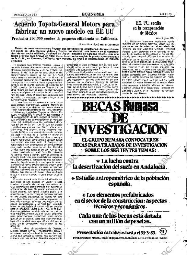 ABC MADRID 16-02-1983 página 53