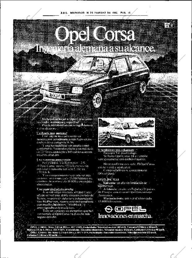 ABC SEVILLA 16-02-1983 página 22