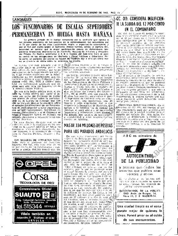 ABC SEVILLA 16-02-1983 página 23