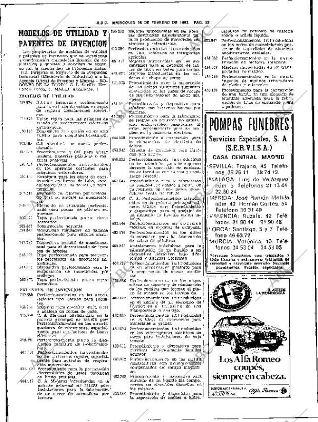 ABC SEVILLA 16-02-1983 página 60