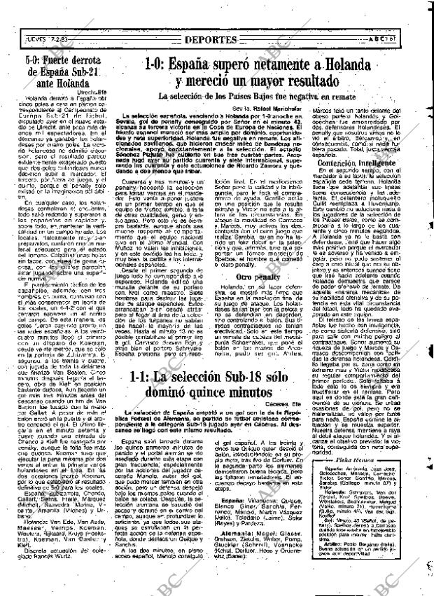 ABC MADRID 17-02-1983 página 61