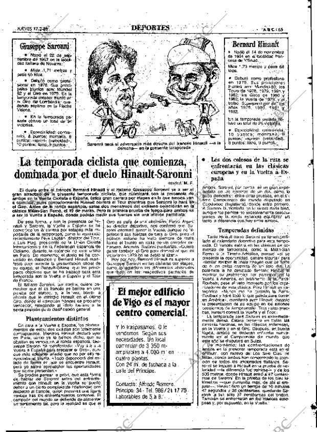 ABC MADRID 17-02-1983 página 65