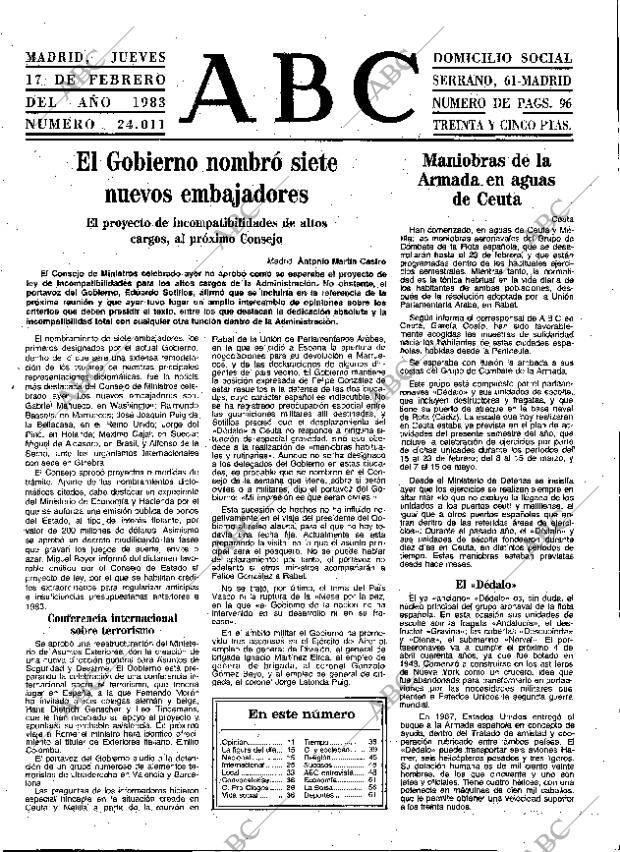 ABC MADRID 17-02-1983 página 9