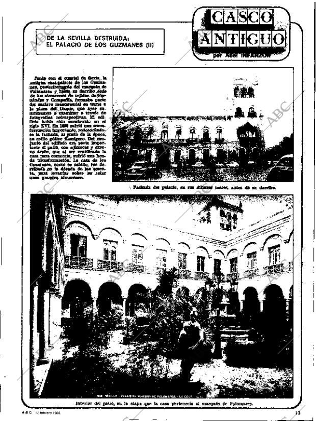 ABC SEVILLA 17-02-1983 página 13