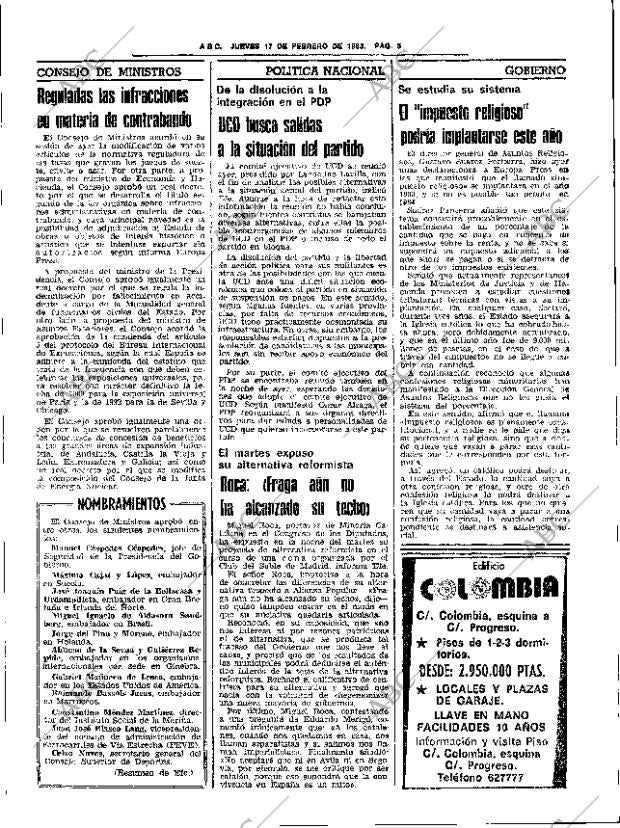 ABC SEVILLA 17-02-1983 página 19