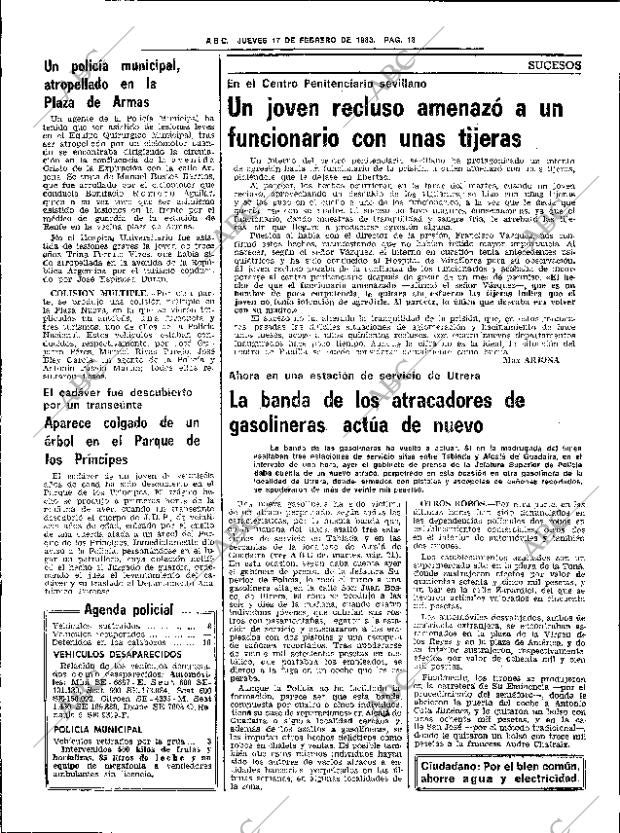 ABC SEVILLA 17-02-1983 página 32
