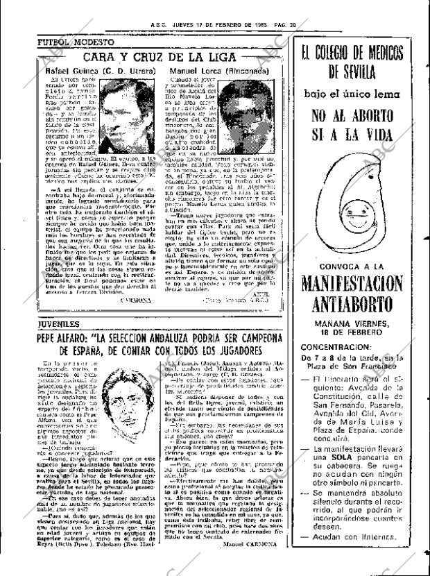 ABC SEVILLA 17-02-1983 página 53
