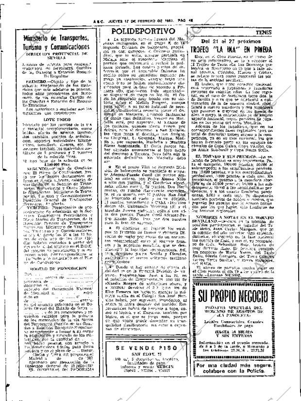 ABC SEVILLA 17-02-1983 página 54