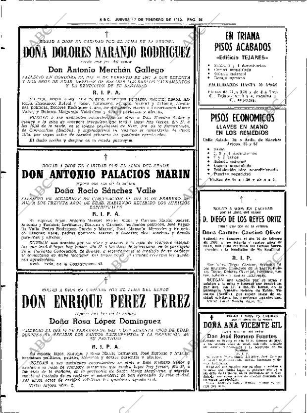 ABC SEVILLA 17-02-1983 página 70