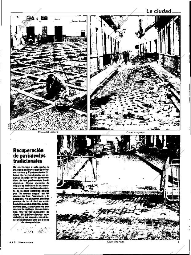 ABC SEVILLA 17-02-1983 página 9