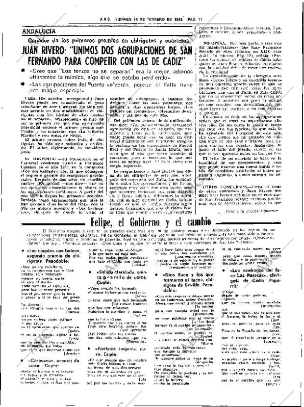 ABC SEVILLA 18-02-1983 página 23