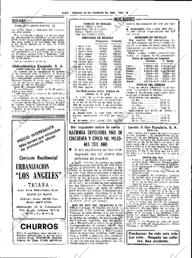 ABC SEVILLA 18-02-1983 página 30