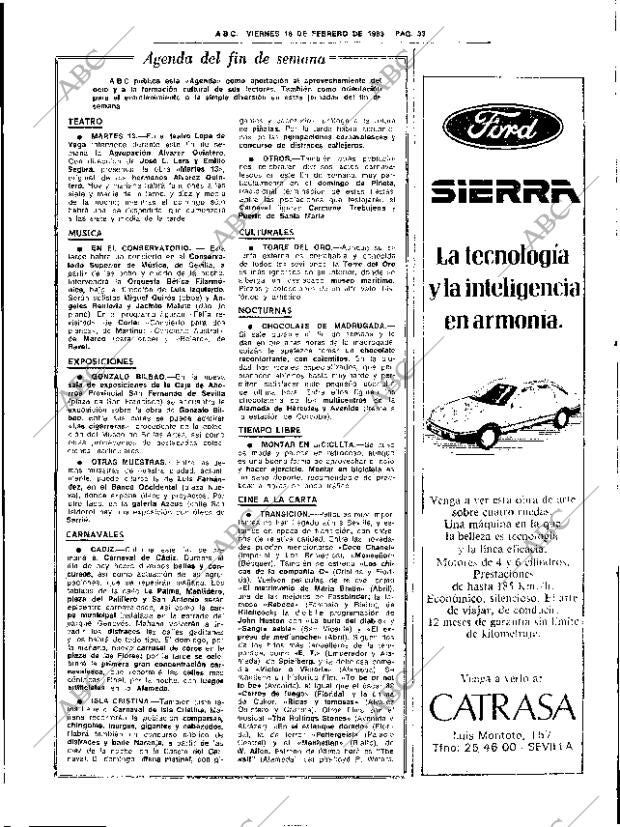 ABC SEVILLA 18-02-1983 página 45