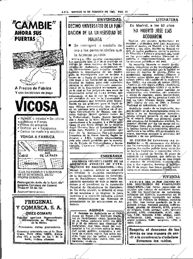 ABC SEVILLA 18-02-1983 página 46
