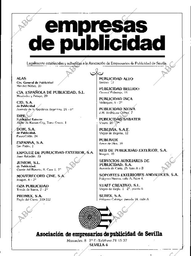 ABC SEVILLA 20-02-1983 página 15