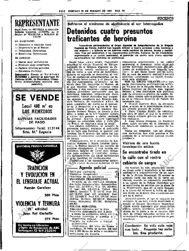 ABC SEVILLA 20-02-1983 página 48