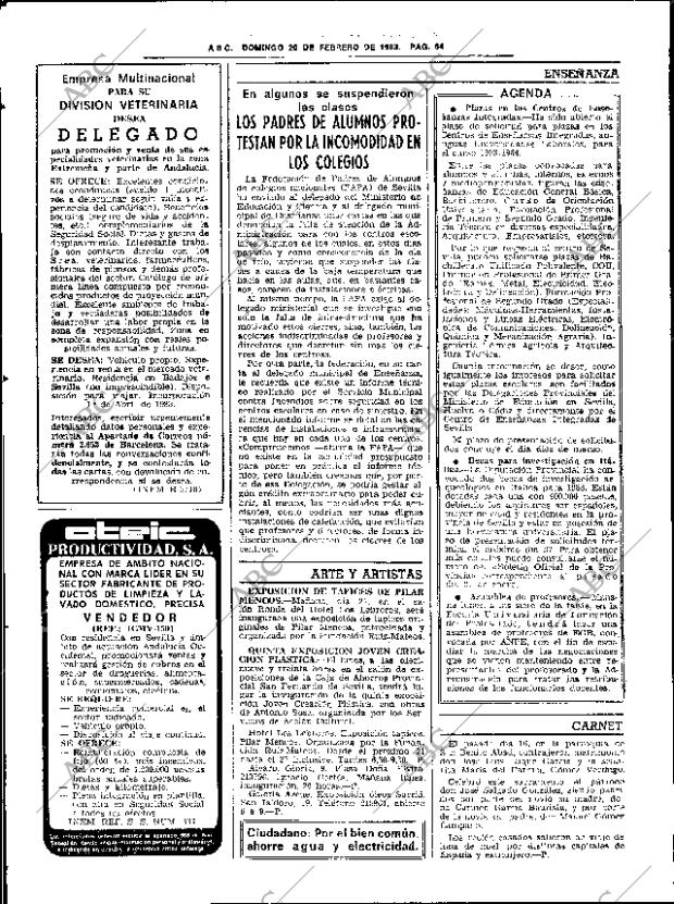 ABC SEVILLA 20-02-1983 página 80