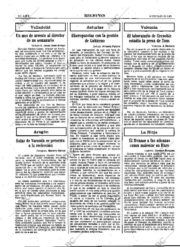 ABC MADRID 23-02-1983 página 24