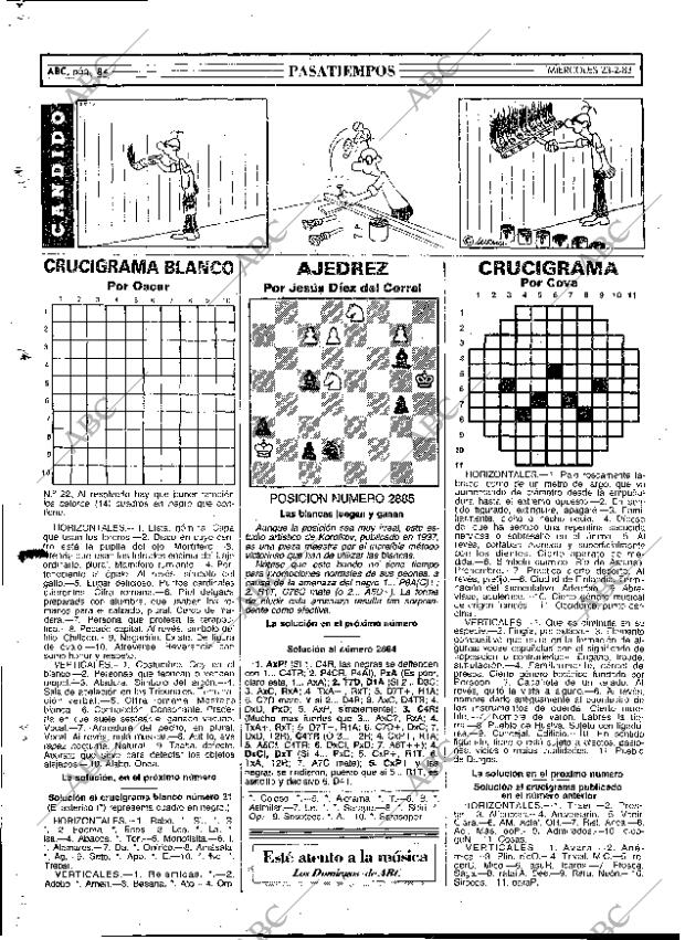 ABC MADRID 23-02-1983 página 84