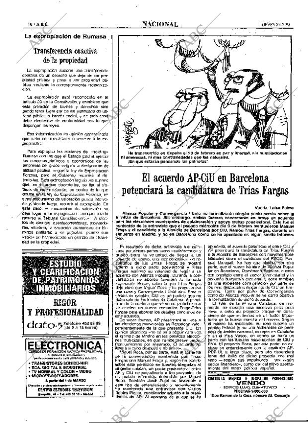 ABC MADRID 24-02-1983 página 18