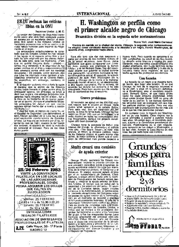 ABC MADRID 24-02-1983 página 24