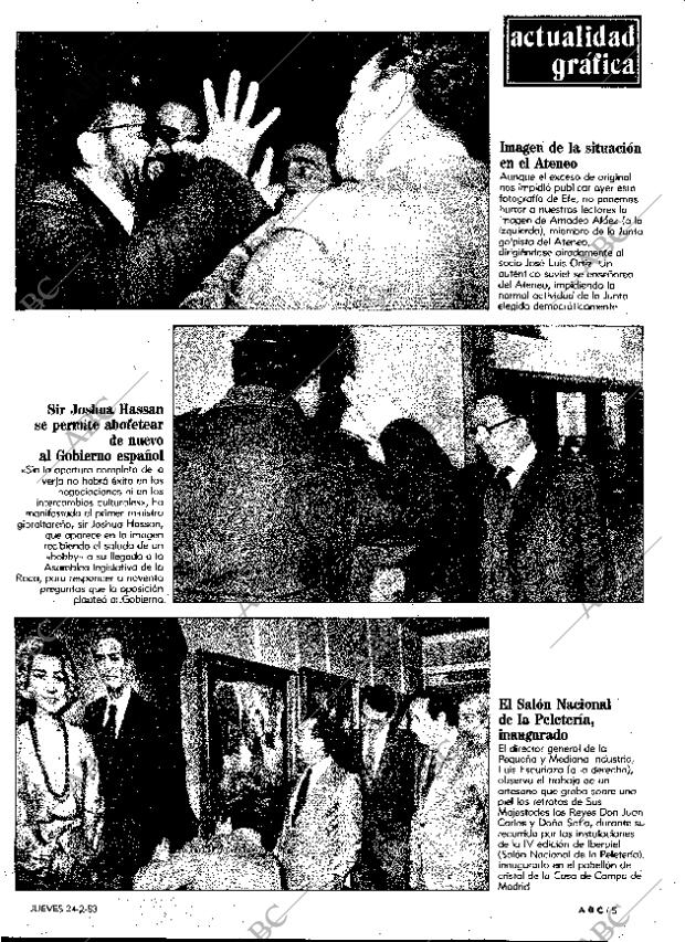 ABC MADRID 24-02-1983 página 5