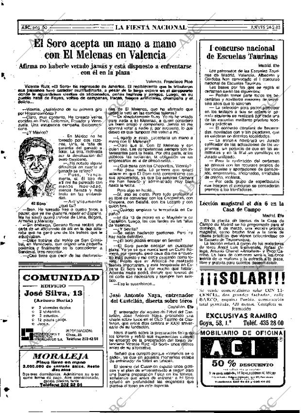 ABC MADRID 24-02-1983 página 50