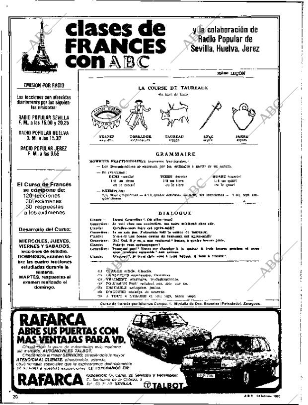 ABC SEVILLA 24-02-1983 página 100