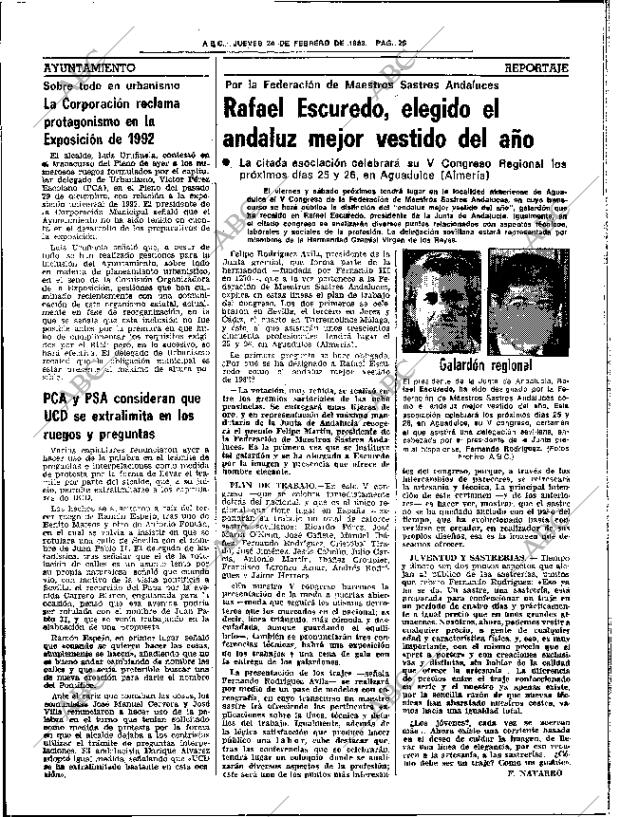 ABC SEVILLA 24-02-1983 página 38