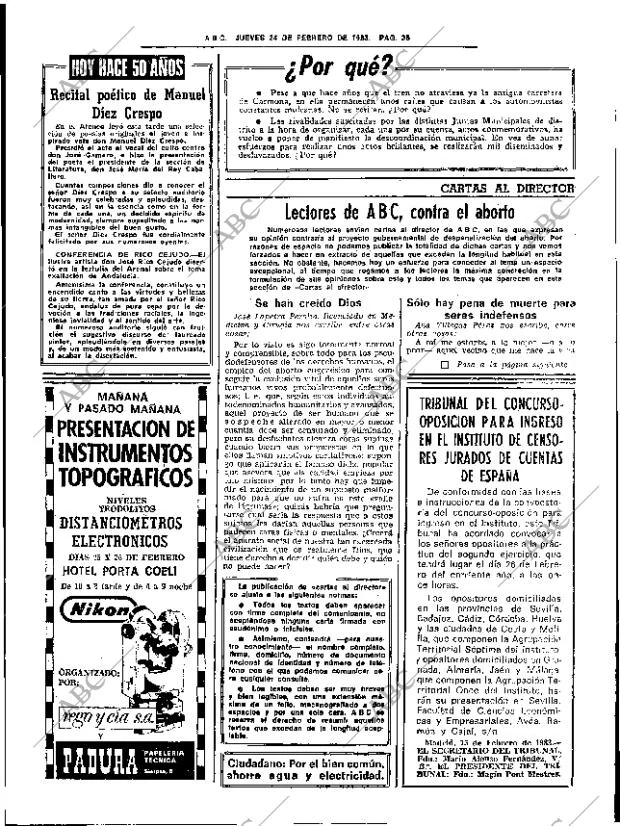 ABC SEVILLA 24-02-1983 página 47