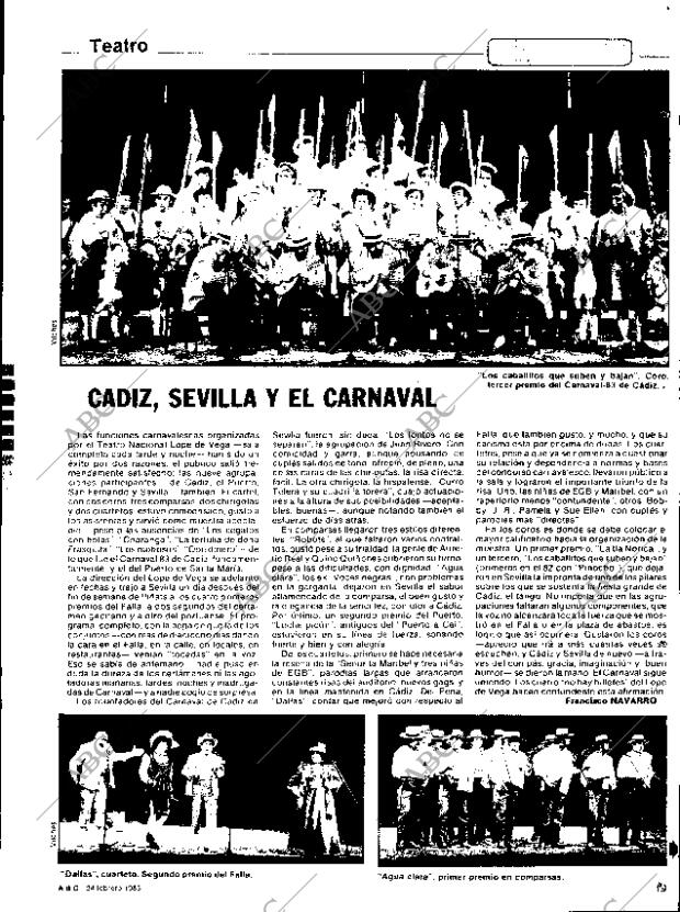 ABC SEVILLA 24-02-1983 página 99