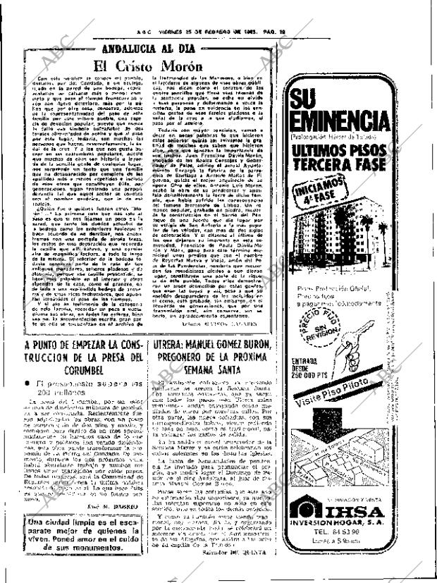 ABC SEVILLA 25-02-1983 página 27