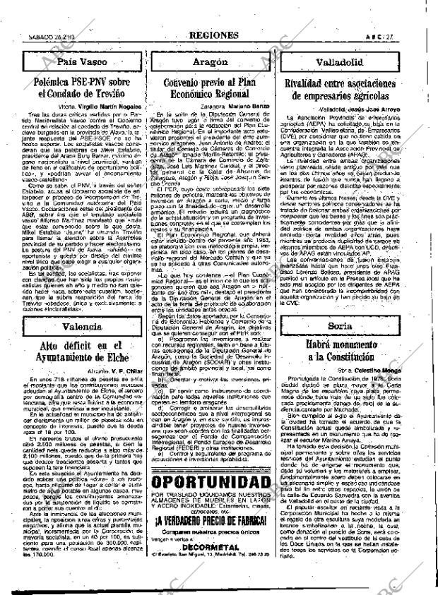 ABC MADRID 26-02-1983 página 27