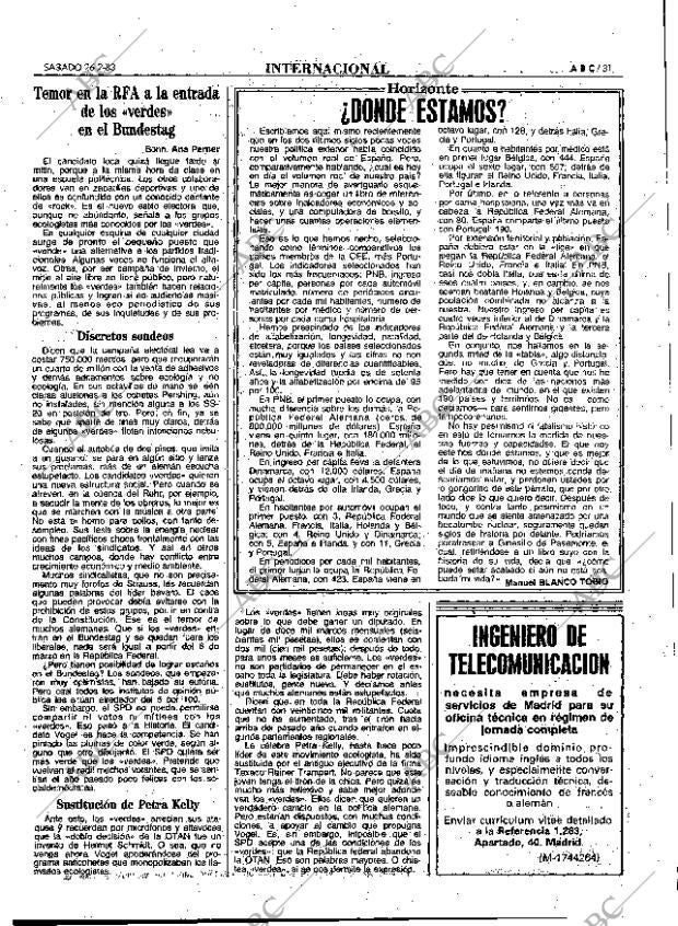 ABC MADRID 26-02-1983 página 31