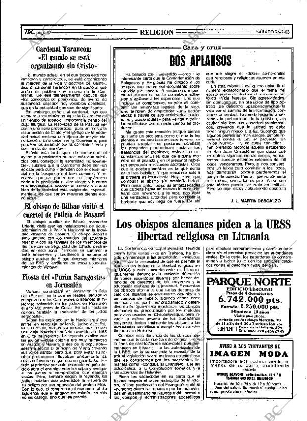 ABC MADRID 26-02-1983 página 42