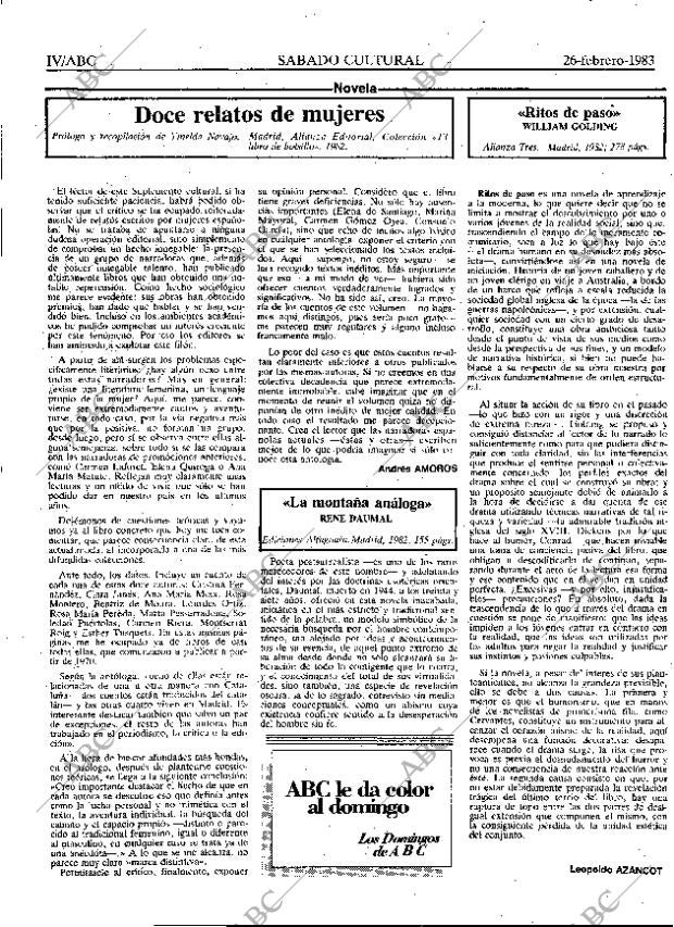 ABC MADRID 26-02-1983 página 46