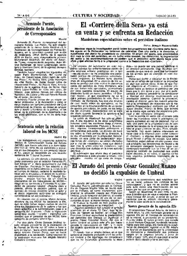 ABC MADRID 26-02-1983 página 54