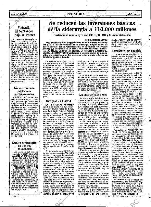 ABC MADRID 26-02-1983 página 57