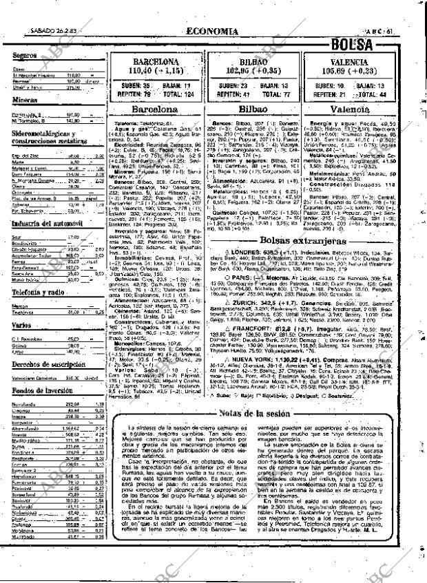 ABC MADRID 26-02-1983 página 61