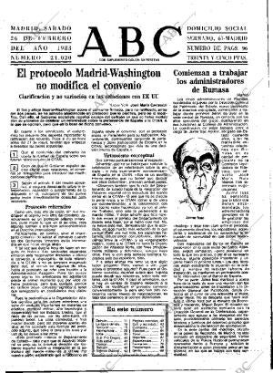 ABC MADRID 26-02-1983 página 9