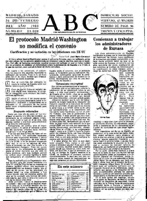 ABC MADRID 26-02-1983 página 9