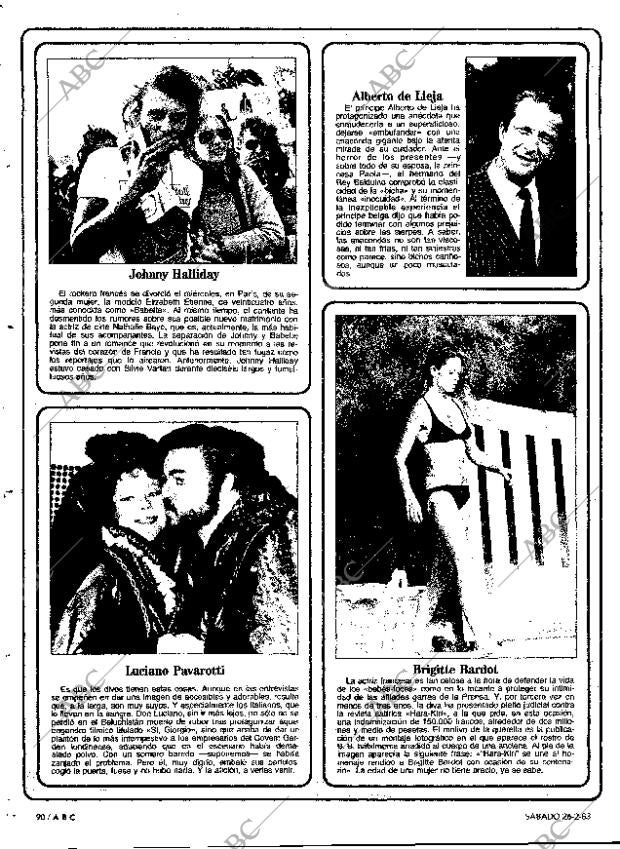 ABC MADRID 26-02-1983 página 90