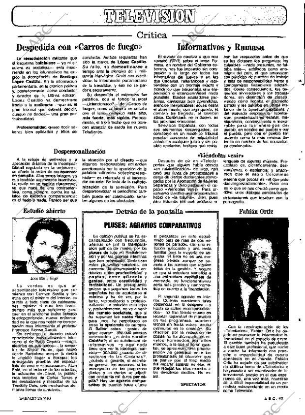 ABC MADRID 26-02-1983 página 93