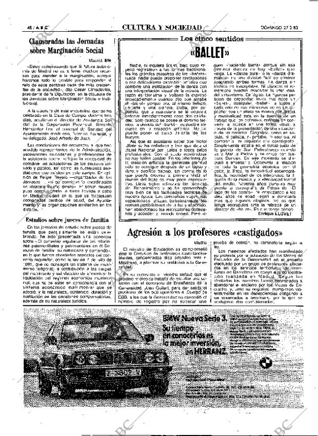 ABC MADRID 27-02-1983 página 48