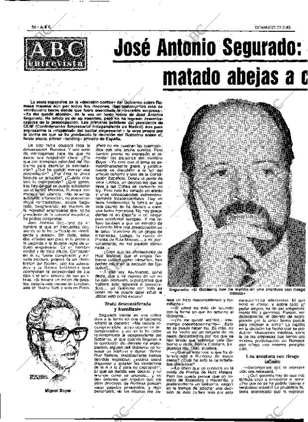 ABC MADRID 27-02-1983 página 56