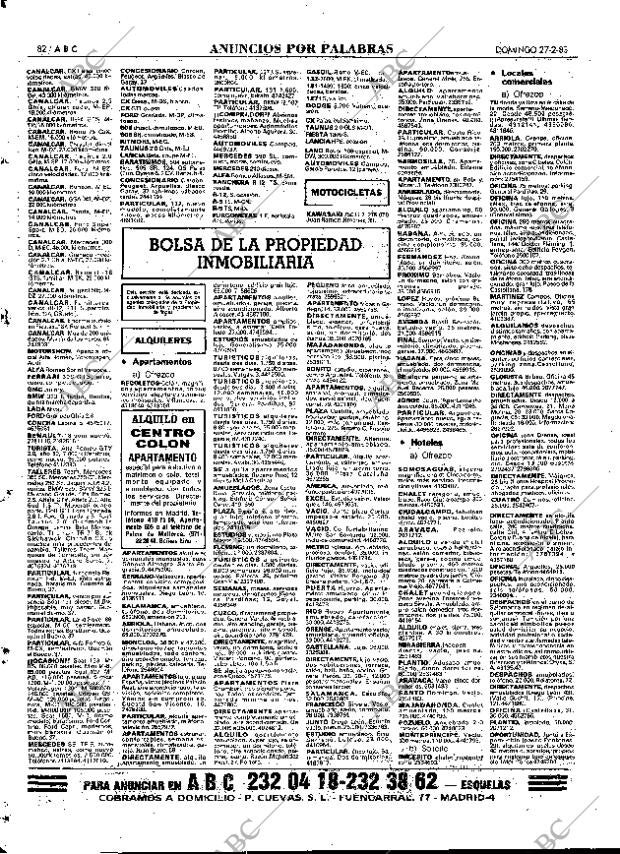 ABC MADRID 27-02-1983 página 82