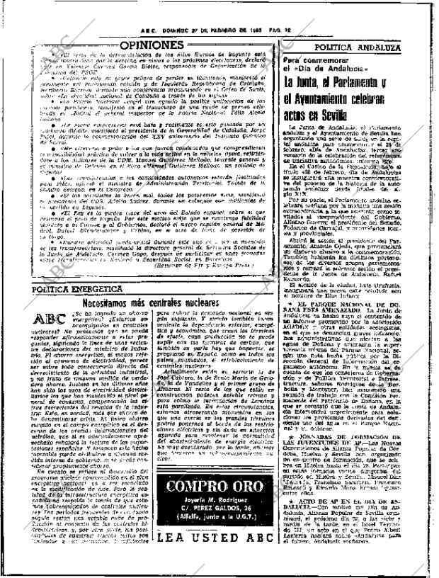 ABC SEVILLA 27-02-1983 página 44
