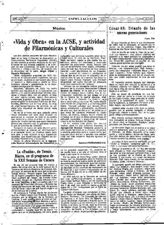 ABC MADRID 28-02-1983 página 54
