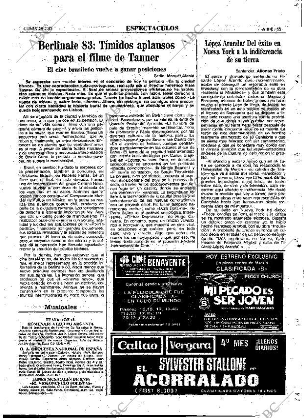 ABC MADRID 28-02-1983 página 55